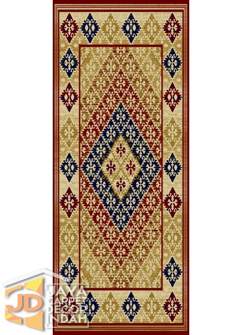 Karpet Permadani Bristol Motif 3073 R Ukuran 160 x 230, 200 x 300, 250 x 350, 300 x 400